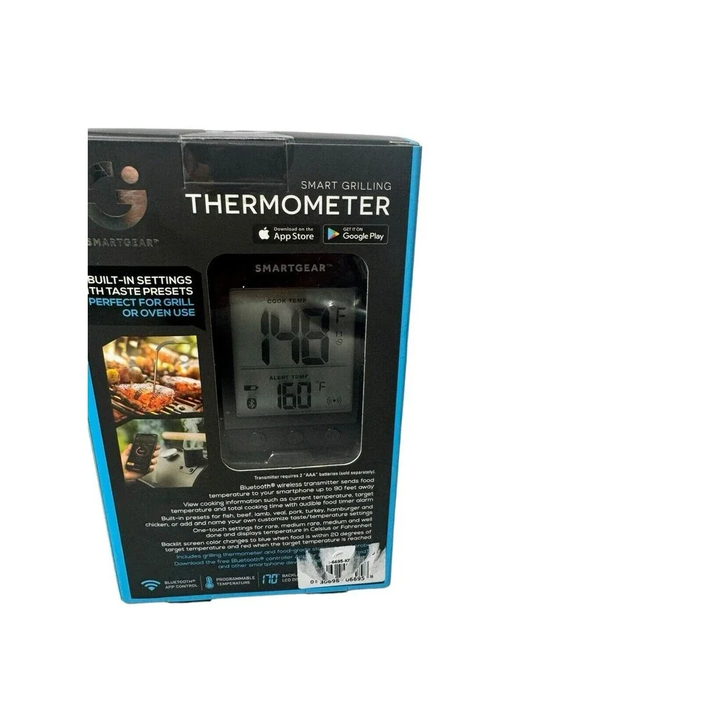 SmartGear Wireless Grilling Thermometer STG-6695-KB
